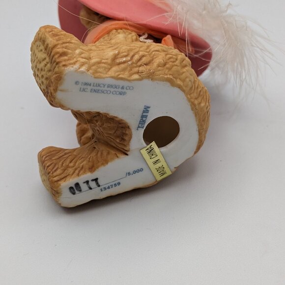 Vintage Chapeau Noelle by Lucy Rigg Muriel Bear with Hollywood Hat 137759 - Picture 8 of 10